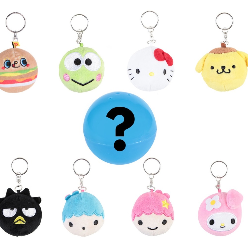 1 Sanrio characters blind box key ring capsule